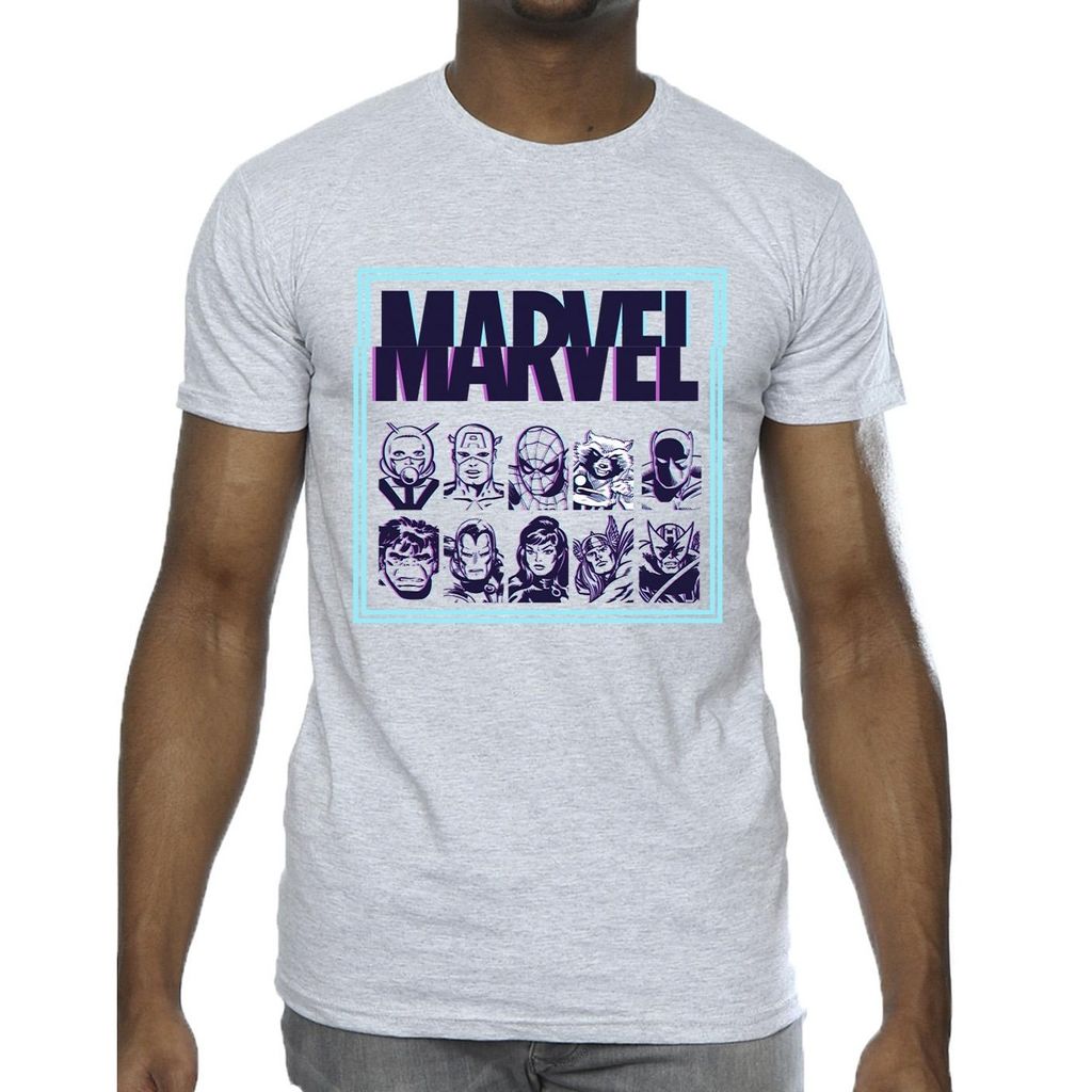 Marvel - T-Shirt für Herren BI38222 (XXL) (Weiß)