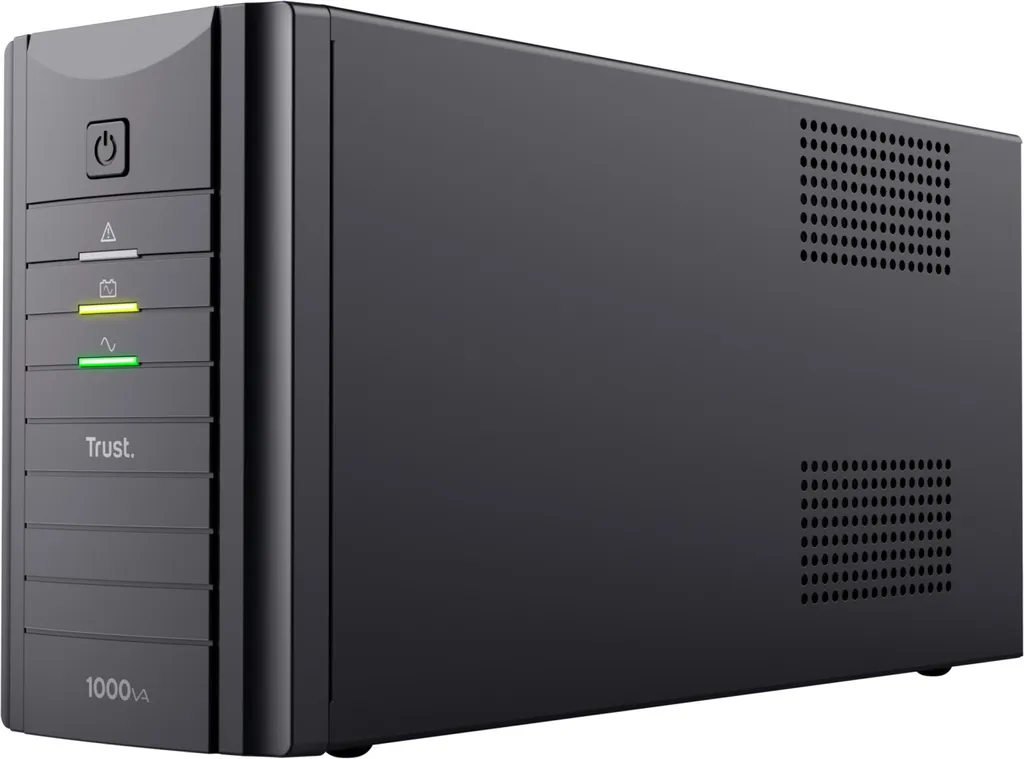 Trust Oxxtron 1000VA UPS Onduleur de Secours 2 Prises AC