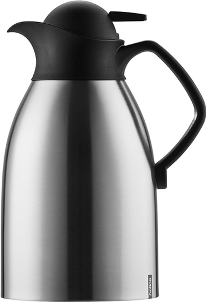 Helios Edelstahl-Isolierkanne Enduro Push 1,5 l