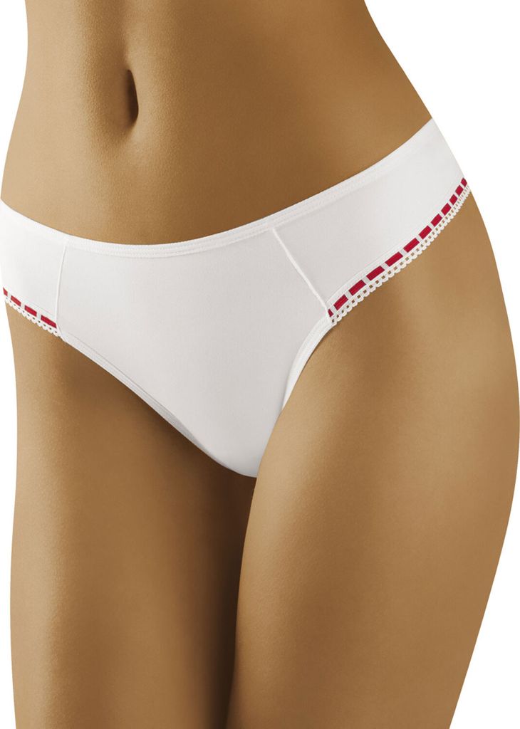 Wolbar Damen String WB59 , weiß, S