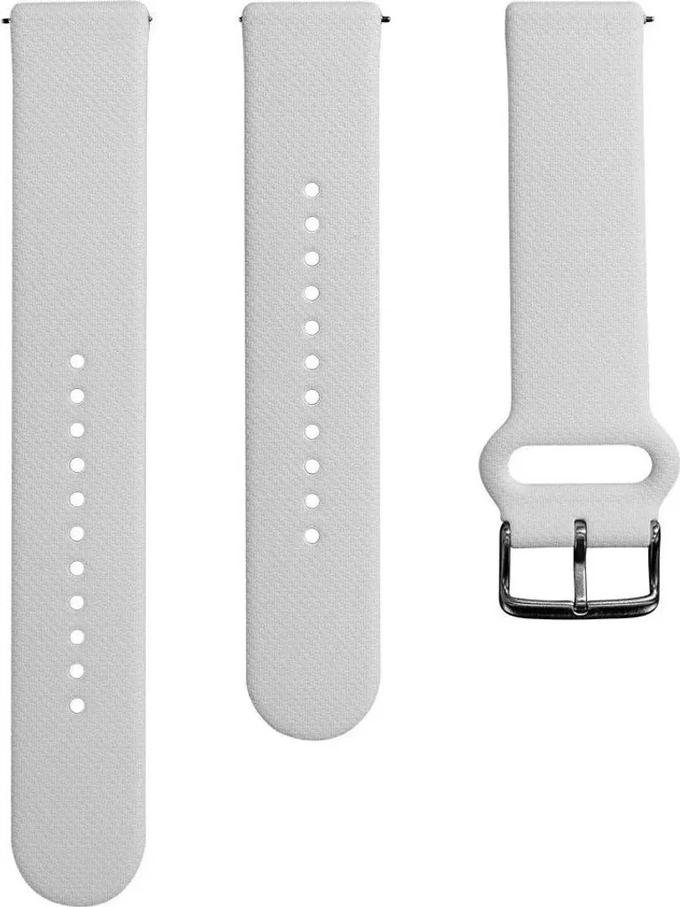 Bracelet Polar Ignite 2 Blanc en Silicone - Confort et Design Minimaliste