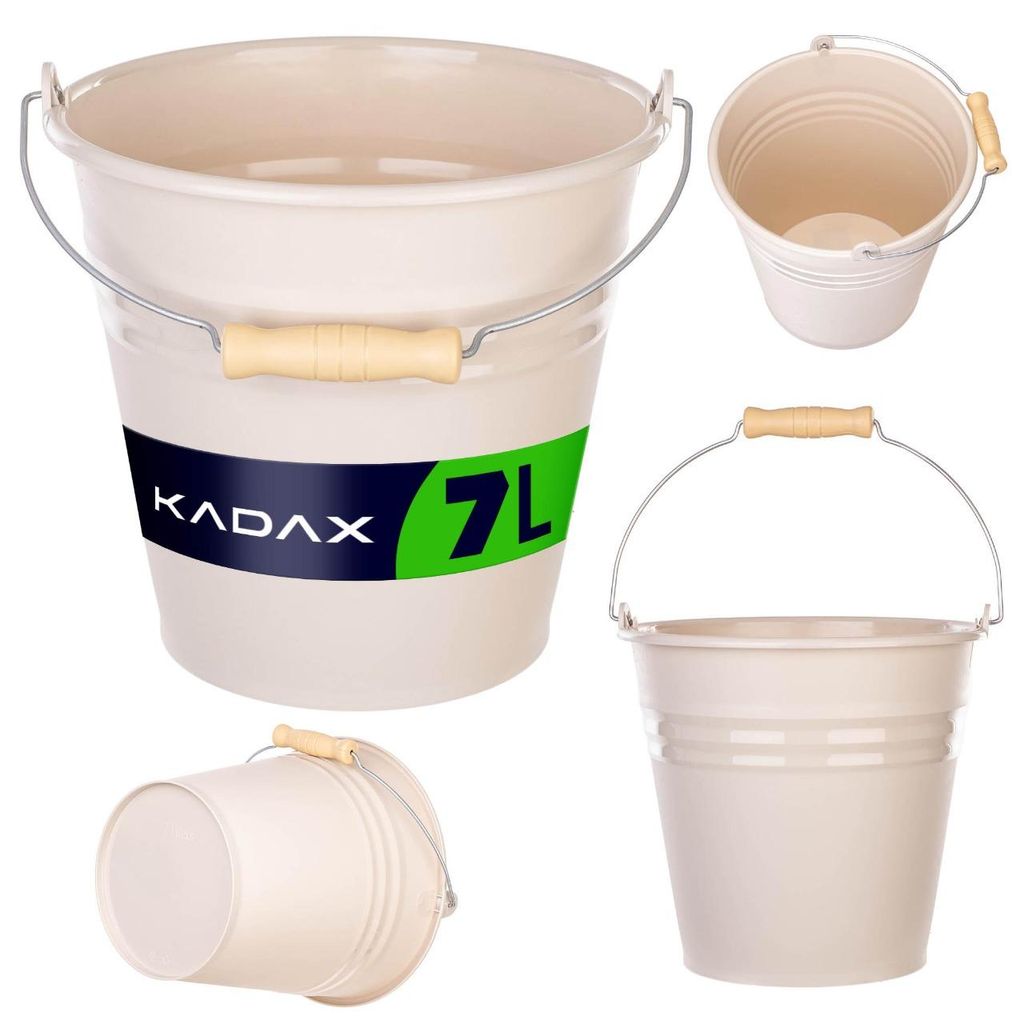 KADAX Domáce vedro 7 litrov, vhodné na potraviny, vedro z Obrázok produktu 