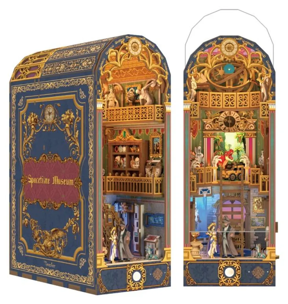 Puzzle 3D Lumineux Spacetime Museum en Bois Tonecheer de 279 Pièces