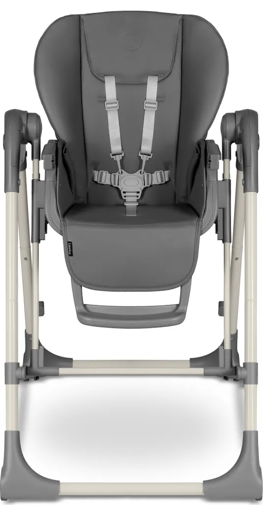 Chaise Haute Bébé Évolutive LIONELO Laurice Grise Réglable et Inclinable - 2