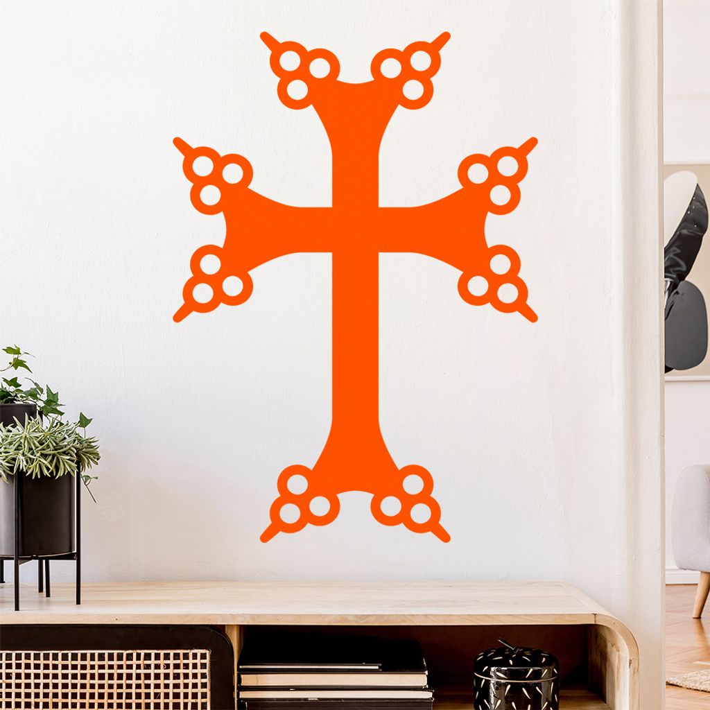 Chatschkar Wandtattoo Wandaufkleber Wall Sticker - Dekoration, Küche, Wohnzimmer, Schlafzimmer, Badezimmer
