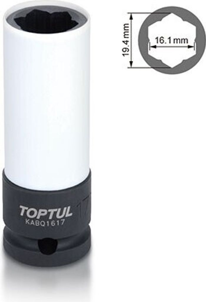 Kraft-Stecknuss TOPTUL KABQ1617