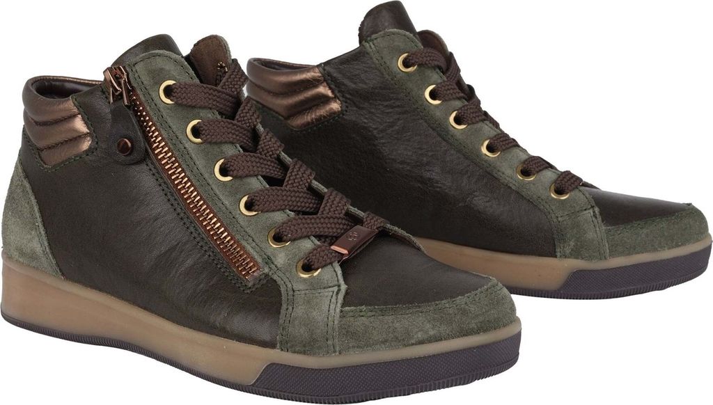 Ara ROM Damen Schnürstiefelette in Grün, Größe 5.5 Produktbild 33