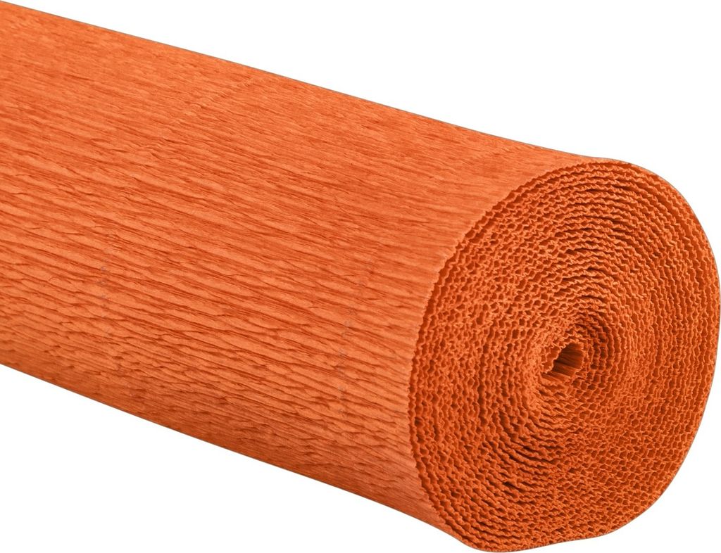 2x Floristenkrepp 50 x 250 cm - Krepppapier - hellorange - Germany