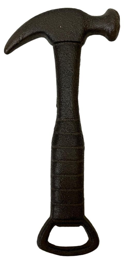 Hammer Flaschenöffner aus Gusseisen Produktbild 