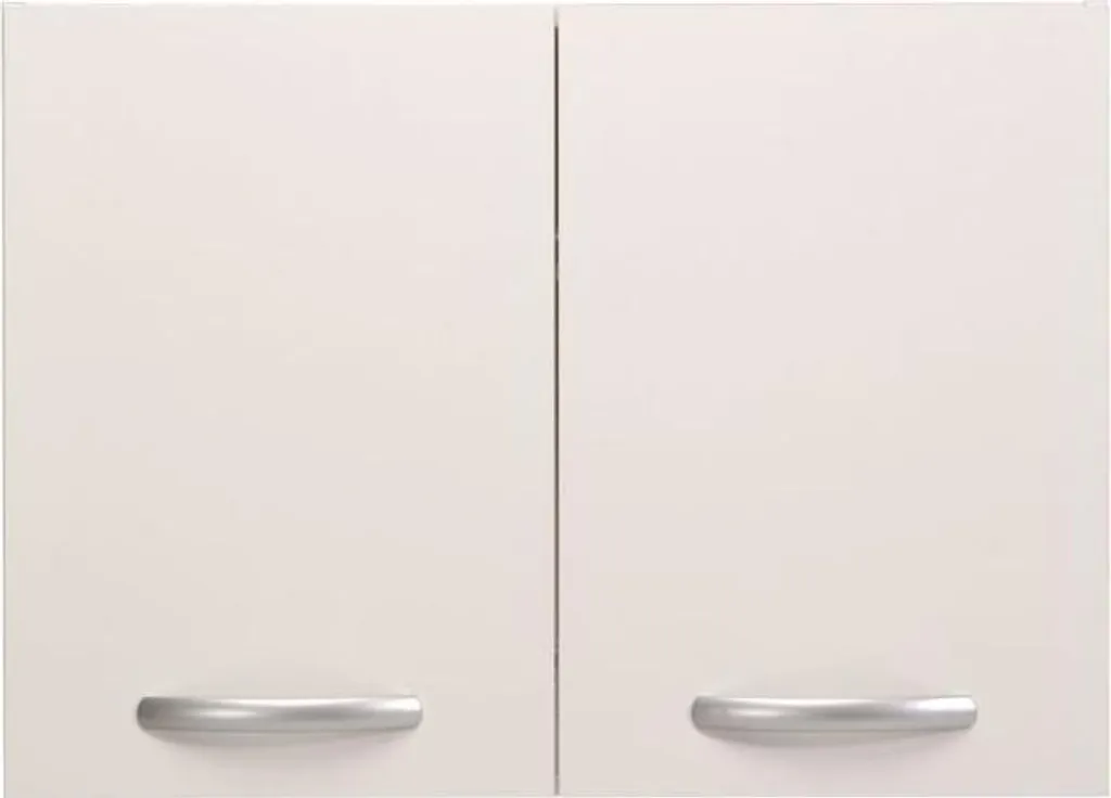 Meuble haut de cuisine Spring Parisot avec égouttoir 80 cm Blanc Mat