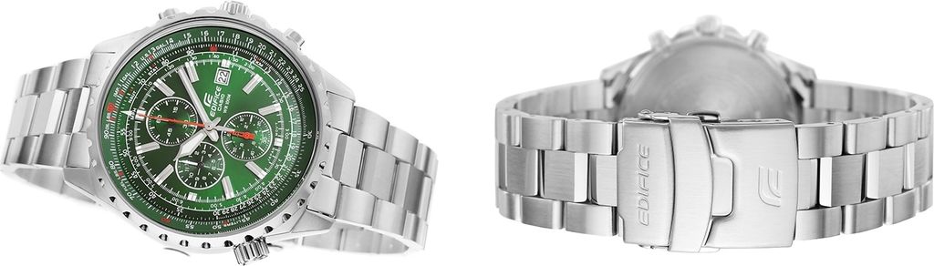 Casio EF-527D-3AVUEF Uni-Armbanduhr, Edelstahl-Gehäuse, Produktbild 19