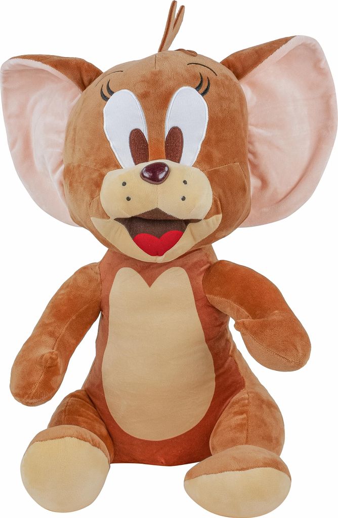 Kuscheltier Jerry Maus braun 60 cm Tom und Jerry Plüschtier