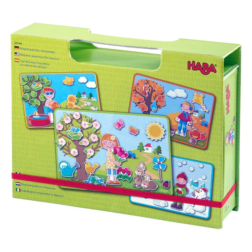 Haba Magnetspiel-Box Jahreszeiten Produktbild 