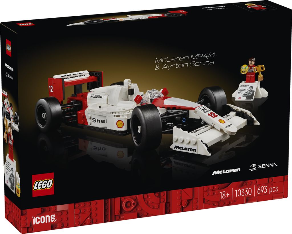 Lego 10330 LEGO® Icons McLaren MP4/4 & Ayrton--10330 Productafbeelding 