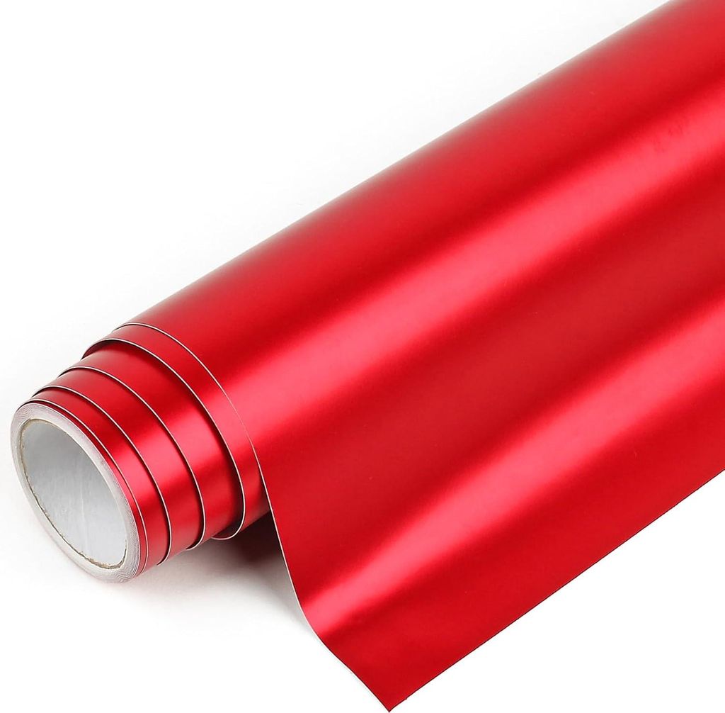 Gegalvanisierte Plotterfolie kastanienbraun - Selbstklebendes Vinyl - 30,5 cm x 214 cm