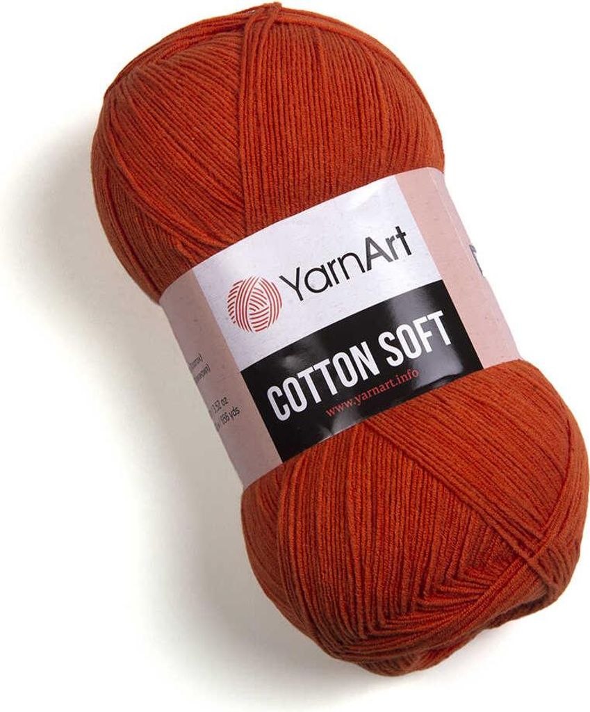 YarnArt Baumwolle Soft Wolle - 55% Baumwolle/45%.Polyacryl, Produktbild 