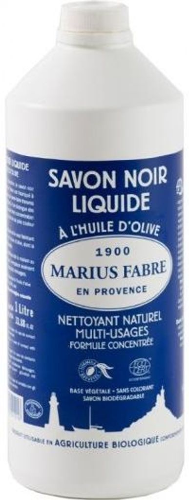 Marius Fabre Savon noir Lavoir – Schwarze Seife in der Flasche (1000 ml)