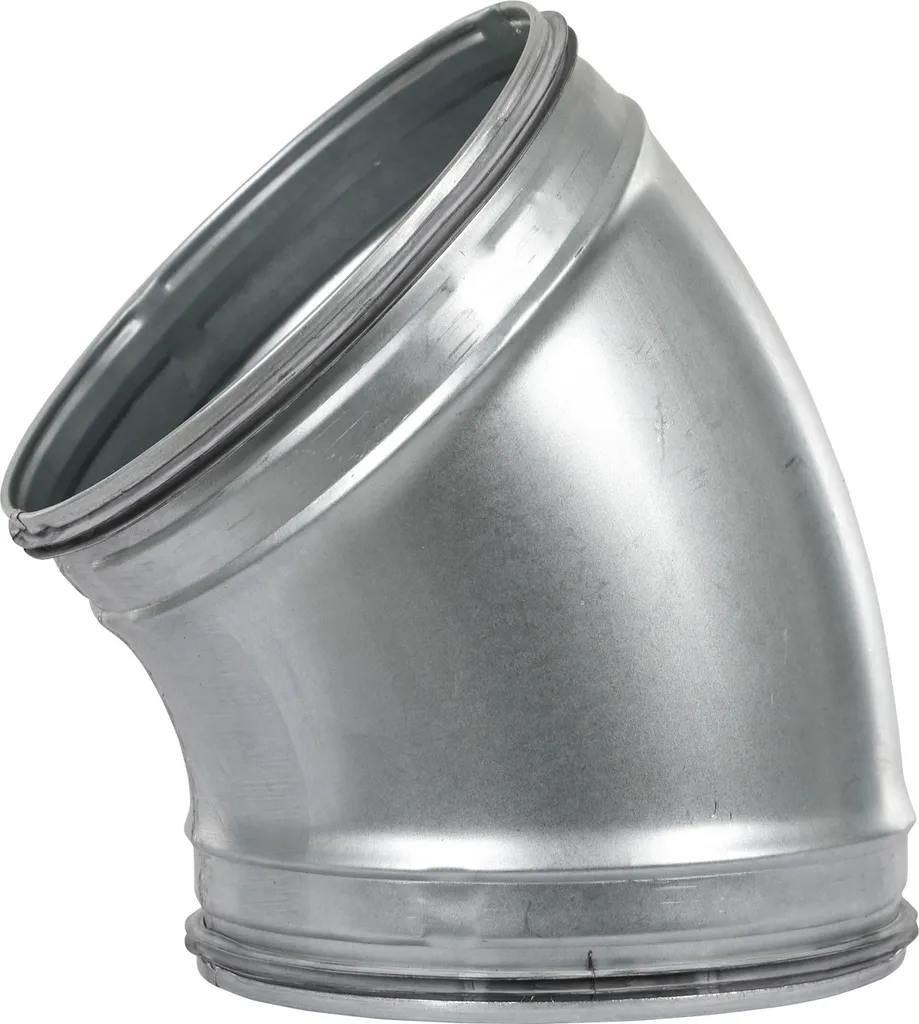 Curva 45° B45 DN 250 in Acciaio Inox - Raccordo Canne Fumarie Online