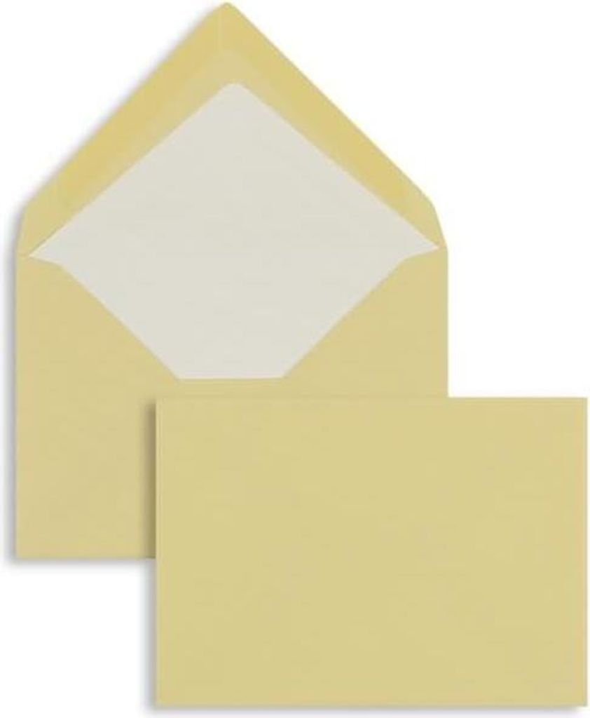 Briefumschläge 125x176mm (DIN B6) 100g/qm gummiert VE=100 Stück melon