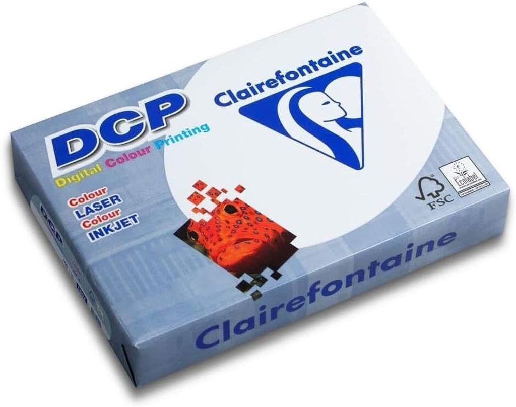 Clairefontaine DCP Papier 125 Blatt 350g/m² SRA3 450 x 320 mm, weiß