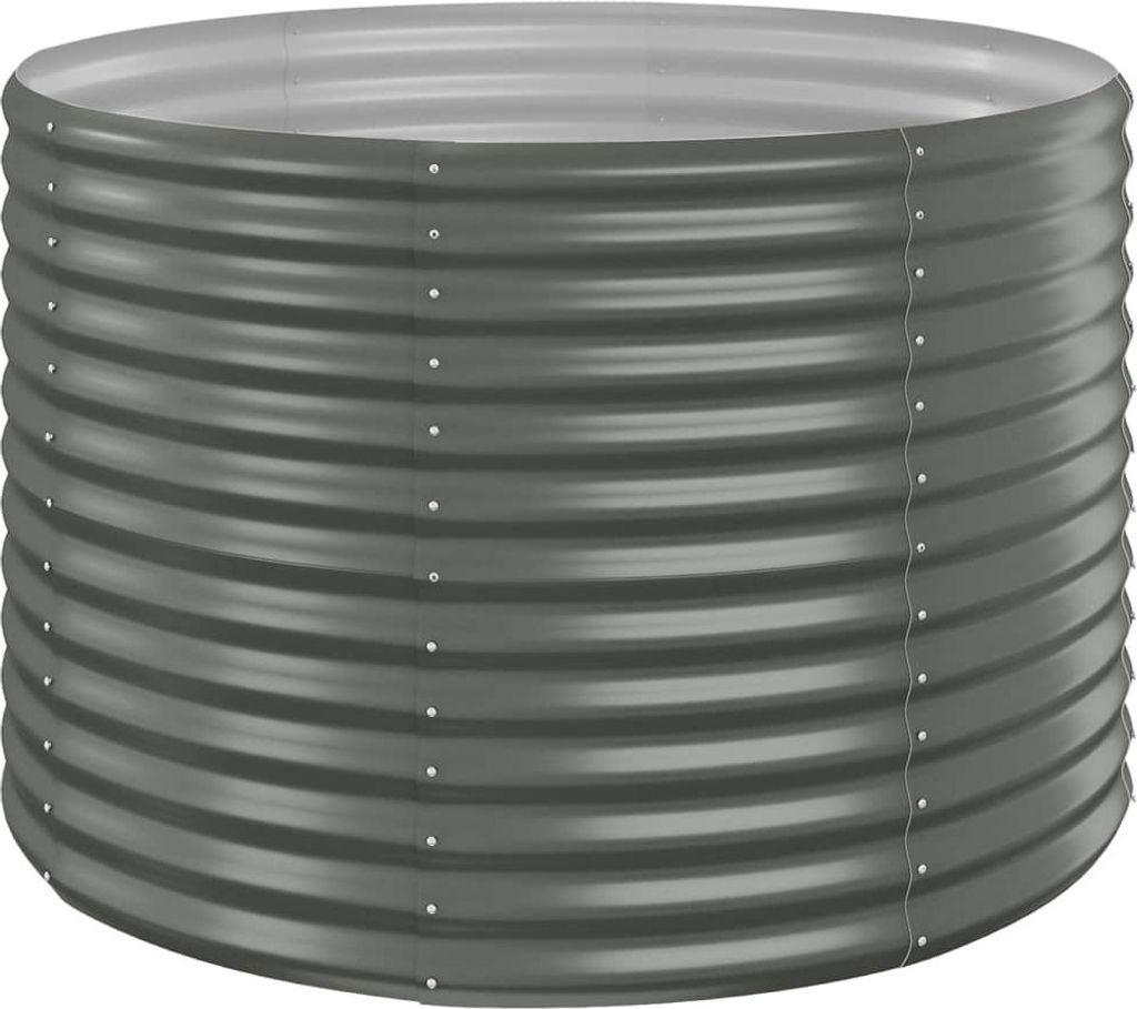 vidaXL Lit surélevé Acier revêtu par poudre 100x100x68 cm Image du produit 