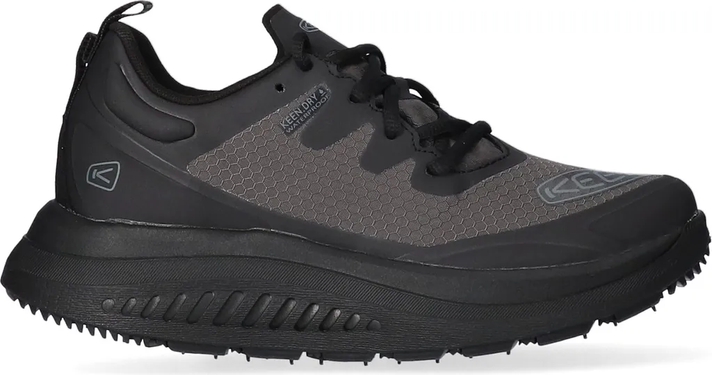 Chaussures de marche active imperméables Keen WK400 WP femme noir