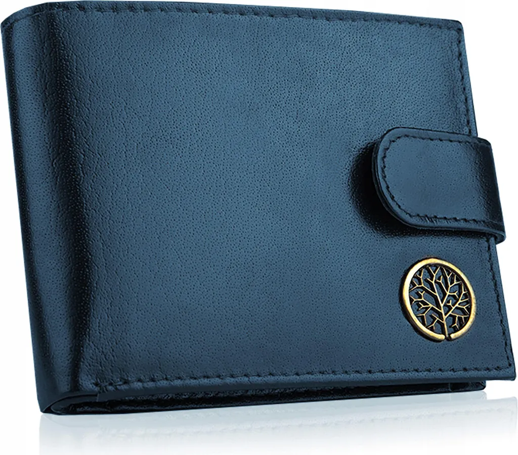 Betlewski BPMBF60 RFID Block - Portafoglio Uomo Sicuro in Pelle