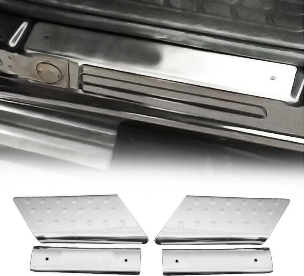 Einstiegsleisten Türschutzleisten für Fiat Doblo 2000-2010 Edelstahl 4tlg