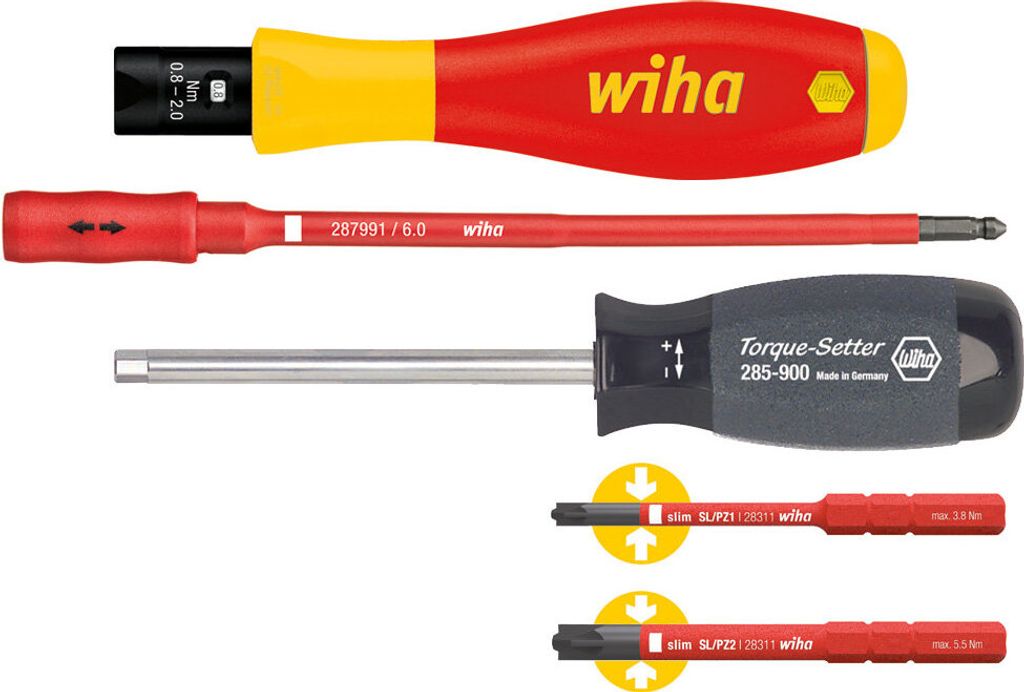 Wiha slimTorque Starter Set, 5-tlg. (2872 S3) Produktbild 