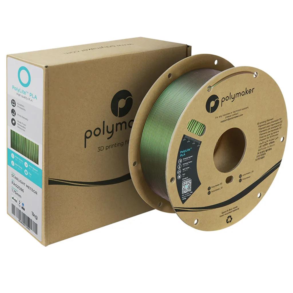 Polymaker PolyLite PLA Starlight Meteor 1.75mm 1kg Filament 3D Précis - 4