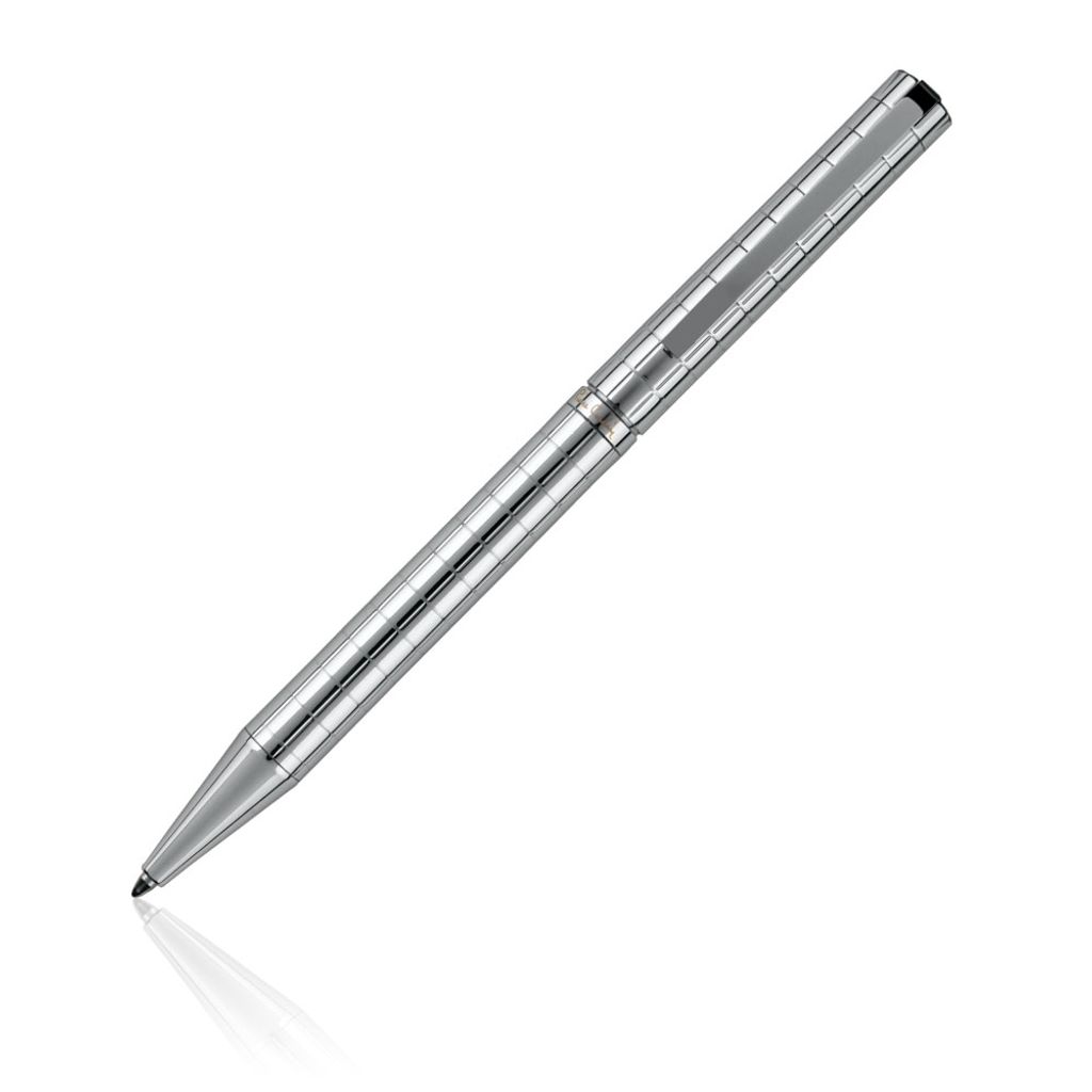 Pierre Cardin ESPACE Kugelschreiber, silber mit Drehmechanismus