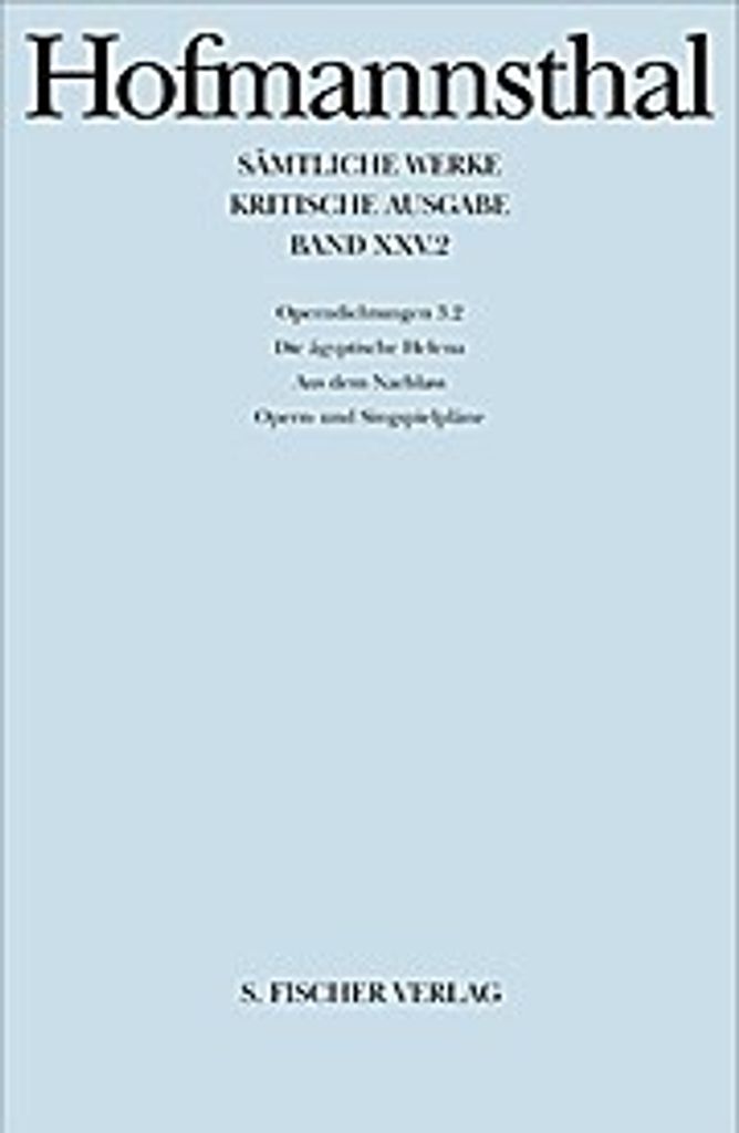 Sämtliche Werke XXVII