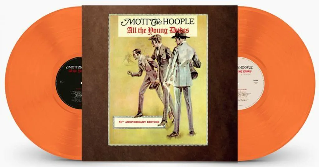 Mott The Hoople All The Young Dudes Vinyle Orange : Le Son Rock Restauré