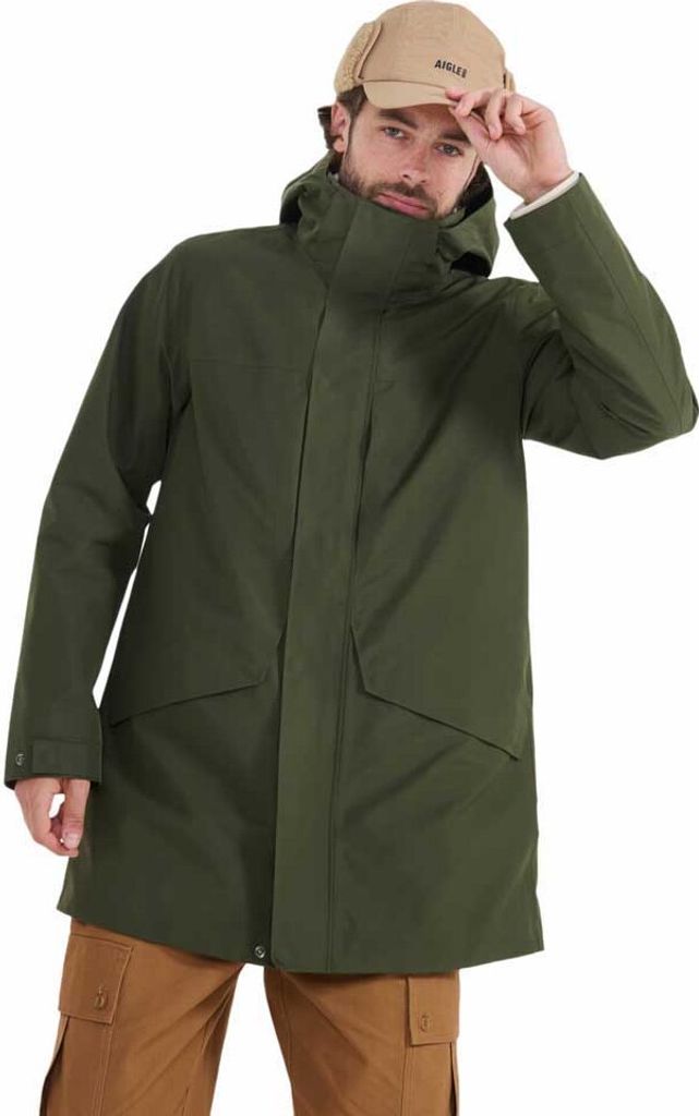 Aigle Aiw24mout004 Jacke Grün 2XL Mann Grün 2XL