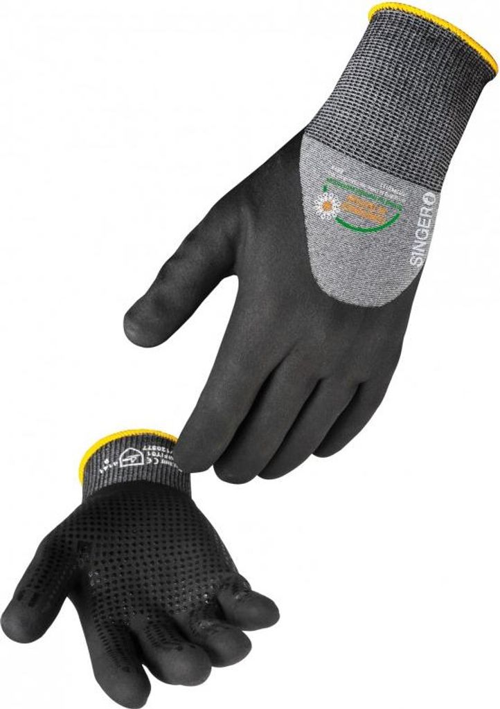 Gant 3-4 Nitrilbeschichtung Schaum Noppen Nitril auf Handfläche T10