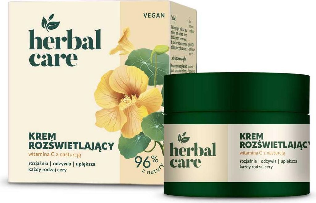 Aufhellende Creme mit Vitamin C und Kapuzinerkresse
