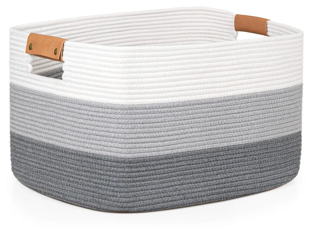 Panier à serviettes invités 72L : rangez votre linge sans encombre