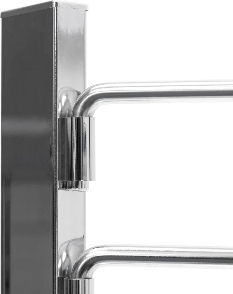 Porte-serviettes en chrome inoxydable résistant et facile à installer - 4
