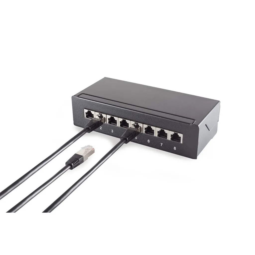 Câble patch Cat 5e SF/UTP 5m idéal pour connecter box internet et PC