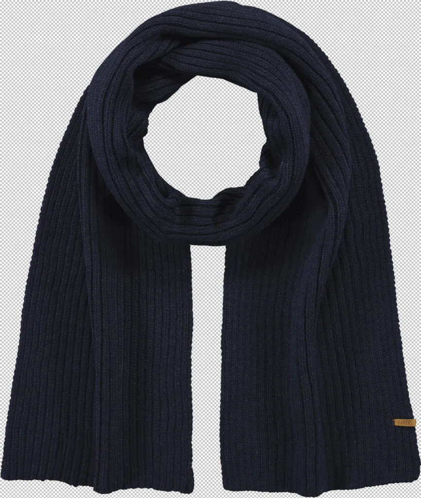 Écharpe d'hiver Wilbert Marine BARTS - Accessoire chaud en maille douce