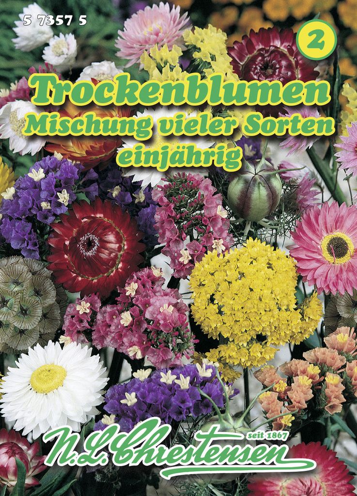 Trockenblumen Mischung | Blumensamenmischung von N.L. Chrestensen