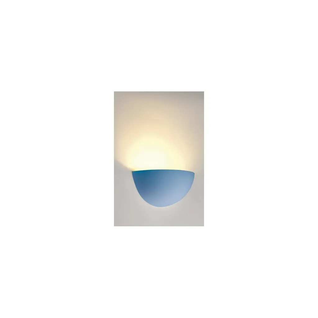 Applique Plâtre Blanc GL 101 E14 Peignable Style Moderne Demi-Rond - 13
