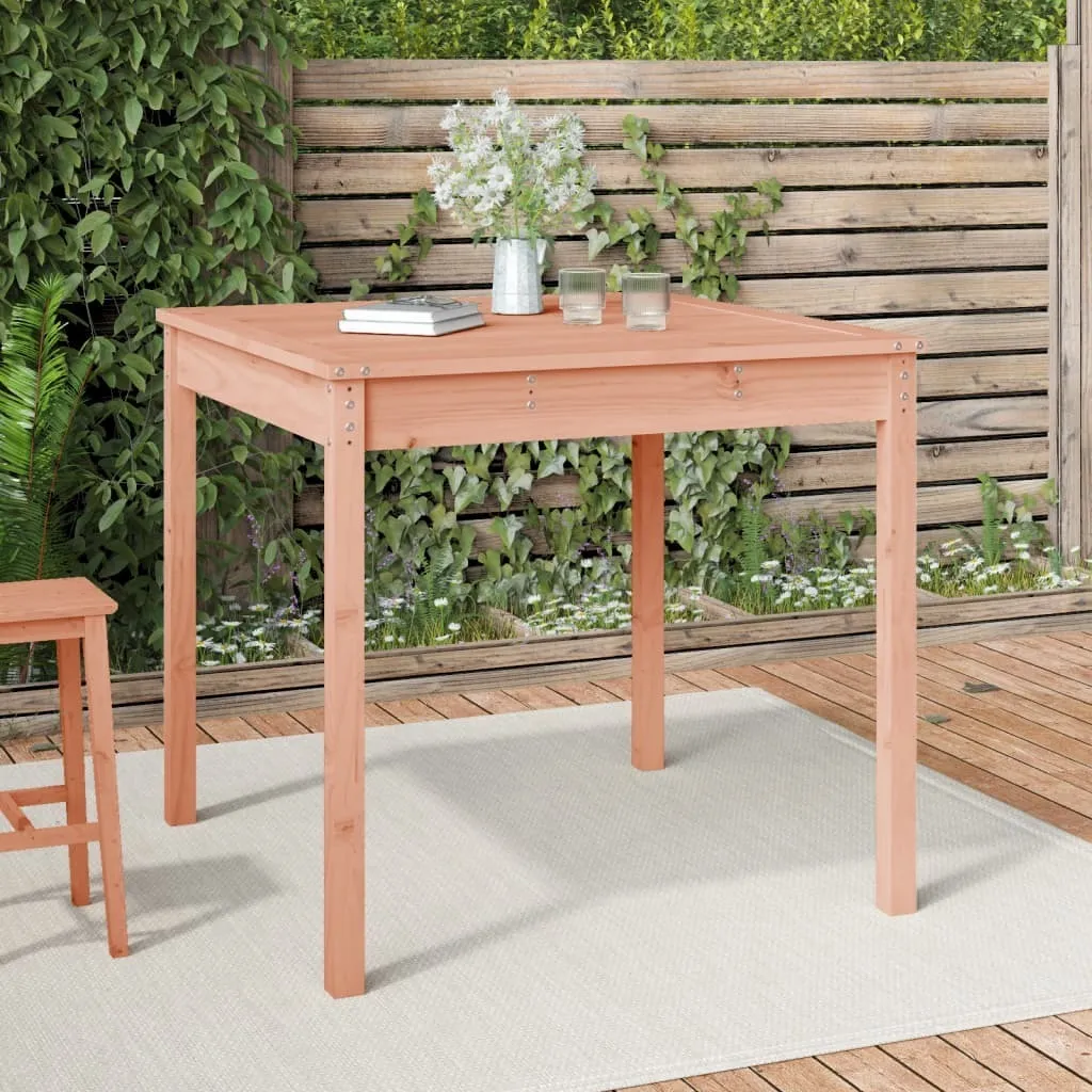 Tavolo Rustico in Abete Douglas Massello 82,5 cm | Emozioni Outdoor