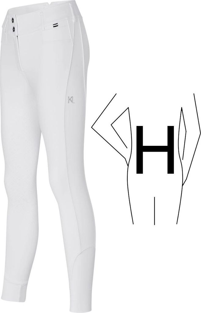 Kingsland KLKira Vollgrip Reithose H Shape Regular Damen