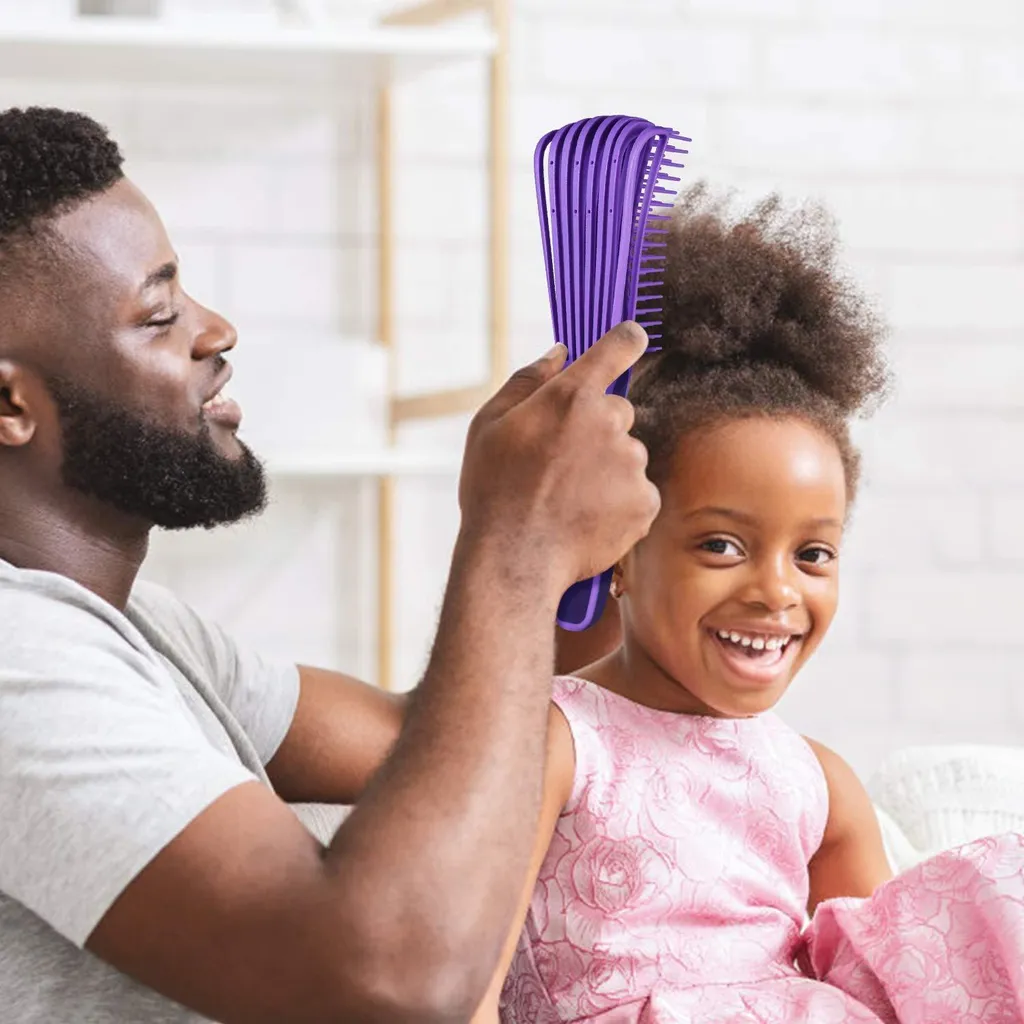 Démêlage sans Casse Brosse Afro 3a-4c Solution Cheveux Texturés - 6