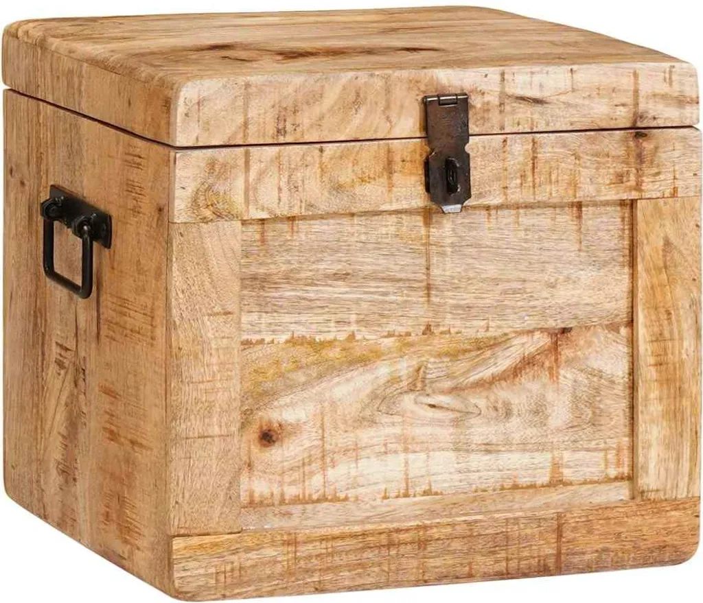 SYFAX Scatola in Legno di Mango Massello - Etica e Design Marrone