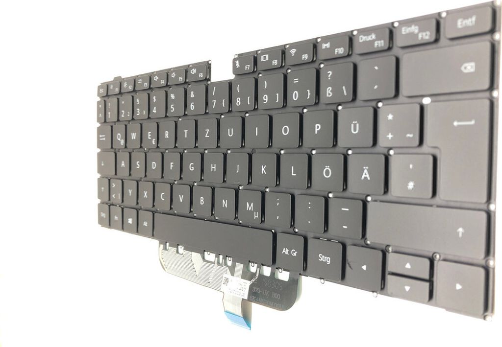 DEUTSCHE - Schwarz Tastatur Keyboard keine Beleuchtung kompatibel für HUAWEI MagicBook15 HBL-W19