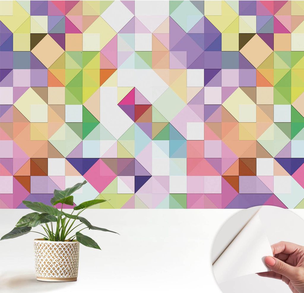 Fototapete selbstklebend - 152x104 cm - Tapete - Wandtapete - Wandbilder - Klebefolie - Dekofolie - Tapete Folie - Wand - Dekoration - Wohnzimmer -...