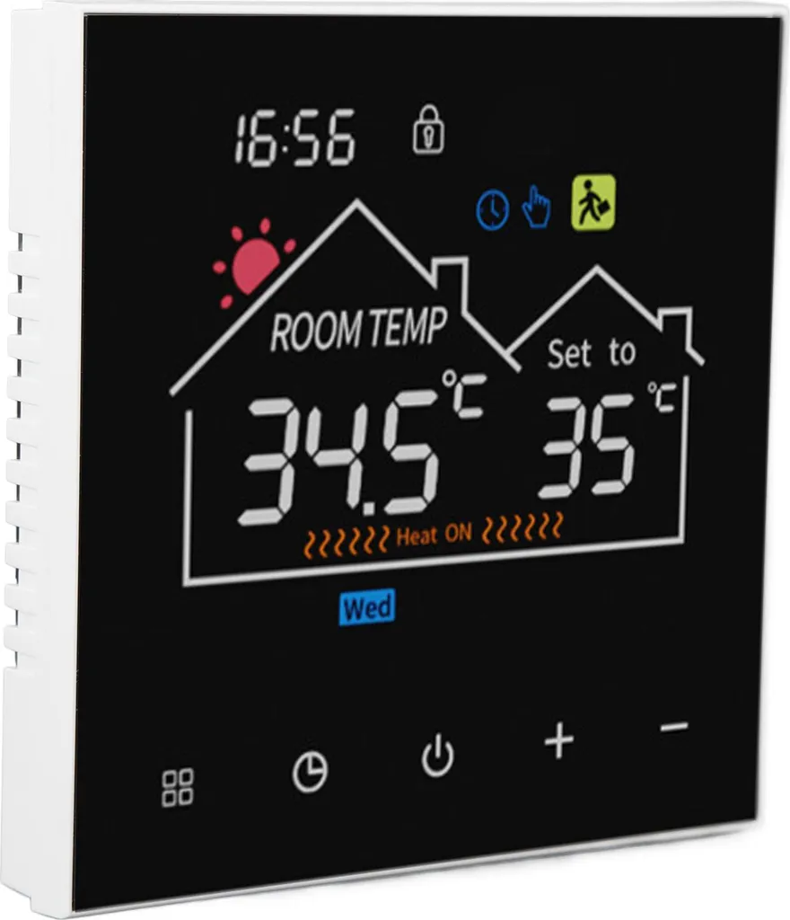 Thermostat Programmable Tactile Couleur pour Régulation de Chauffage - 7