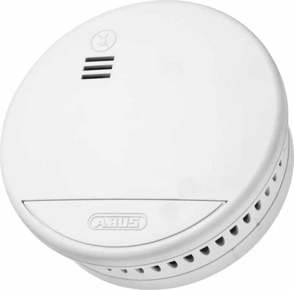 Détecteur avertisseur autonome de fumée ABUS RWM90 blanc pour la maison